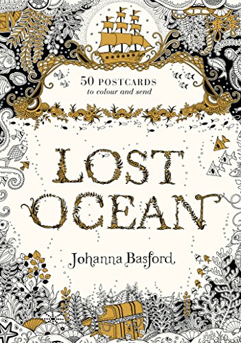 Imagen de archivo de Lost Ocean Postcard Edition: 50 Postcards to Colour and Send a la venta por WorldofBooks
