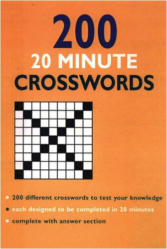Beispielbild fr 200 20-minute Crosswords zum Verkauf von WorldofBooks