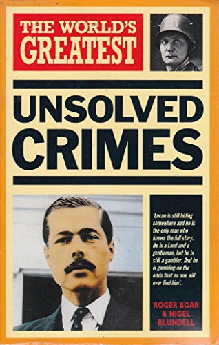 Imagen de archivo de World's Greatest Unsolved Crimes a la venta por AwesomeBooks
