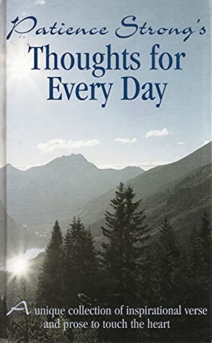 Stock image for Patience Strong's Thoughts for Every Day for sale by WorldofBooks