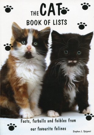 Beispielbild fr THE CAT BOOK OF LISTS PB zum Verkauf von WorldofBooks
