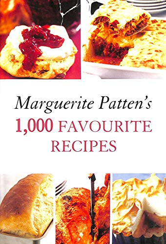 Beispielbild fr Marguerite Patten's 1,000 Favourite Recipes by Marguerite Patten (1855-08-06) zum Verkauf von WorldofBooks