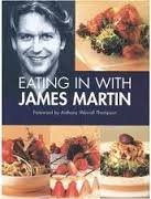 Imagen de archivo de Eating in with James Martin a la venta por AwesomeBooks