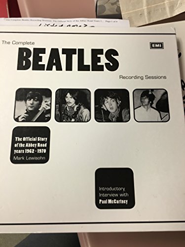 9780753725450: The Complete Beatles Recording Sessions: The Official Story of the Abbey Road Years 1962-1970