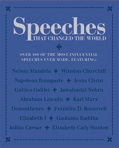 Beispielbild fr Speeches that Changed the World zum Verkauf von WorldofBooks