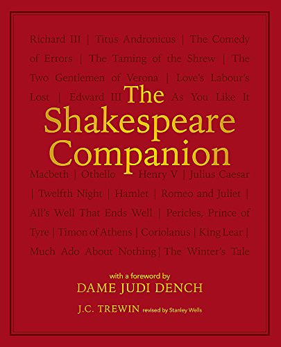 Beispielbild fr The Shakespeare Companion zum Verkauf von WorldofBooks