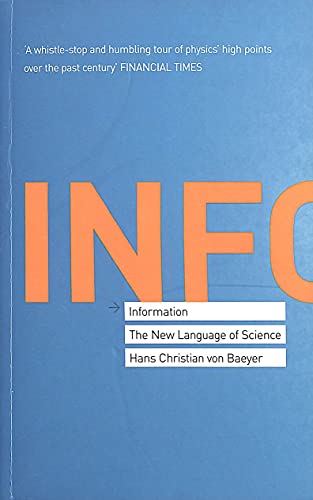 Beispielbild fr Information : The New Language of Science zum Verkauf von Better World Books