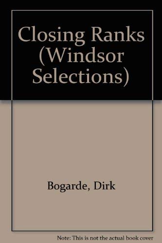 9780754010807: Closing Ranks (Windsor Selections S.)