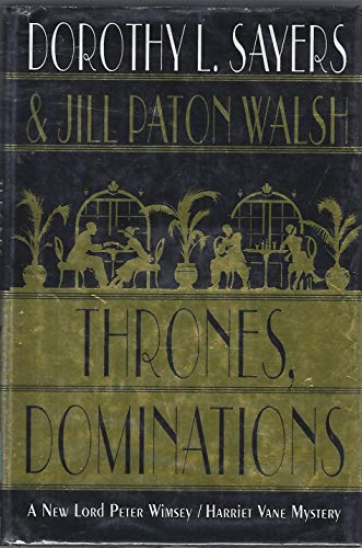 Thrones, Dominations (9780754011439) by Dorothy L. Sayers; Jill Paton Walsh