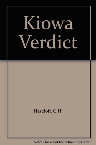 Stock image for The Kiowa Verdict for sale by Jeff Stark