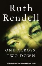 One Across, Two Down (9780754036227) by Rendell, Ruth