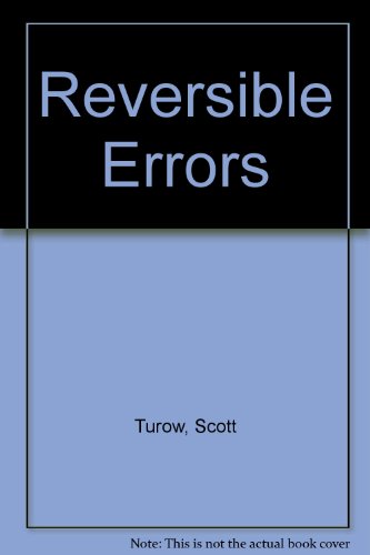Reversible Errors (9780754092513) by Turow, Scott