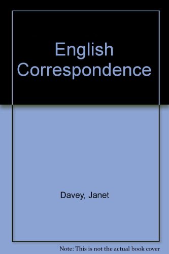 9780754092650: English Correspondence