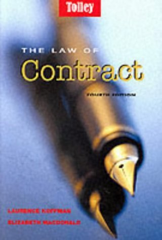 Beispielbild fr The Law of Contract zum Verkauf von WorldofBooks