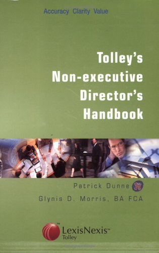 Beispielbild fr Tolley's Non-executive Director's Handbook (CIMA Professional Handbook) zum Verkauf von WorldofBooks