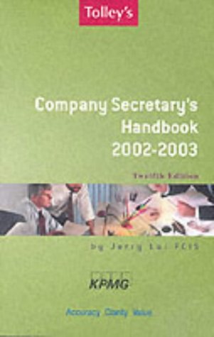 9780754517894: Tolley's Company Secretary's Handbook