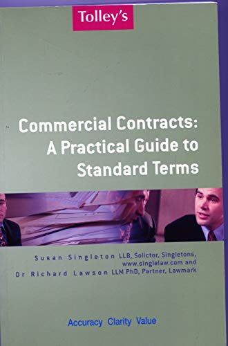 Beispielbild fr Tolley's Sale & Purchase Agreements: Practical Guide to Standard Terms zum Verkauf von HPB-Red