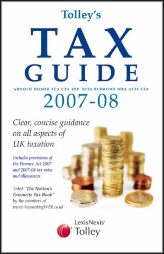 Imagen de archivo de Tolley's Tax Guide 2007-08 a la venta por Anybook.com