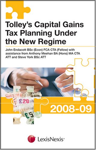 Beispielbild fr Tolley's Capital Gains Tax Planning Under the New Regime (Tolley's Tax Planning Series) zum Verkauf von AwesomeBooks