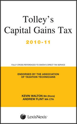 Imagen de archivo de Tolley's Capital Gains Tax 2010-11: Main Annual a la venta por AwesomeBooks