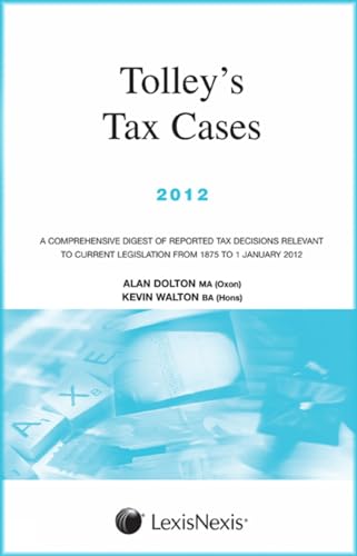 Stock image for Tolley's Tax Cases for sale by Phatpocket Limited