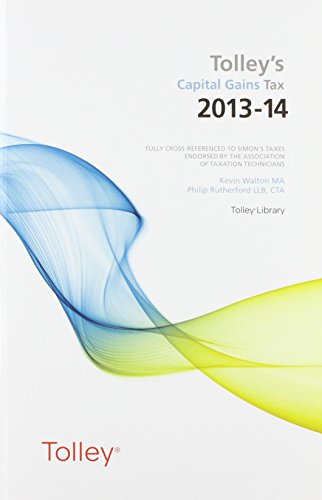 Beispielbild fr Tolley's Capital Gains Tax 2013-14 Main Annual (Main Manual) zum Verkauf von AwesomeBooks