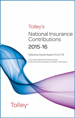 Imagen de archivo de Tolley's National Insurance Contributions 2015-16 Main Annual a la venta por WorldofBooks