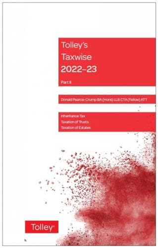 Stock image for Tolley's Taxwise II 2022-23 for sale by Revaluation Books