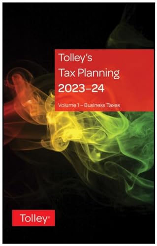 Beispielbild fr Tolley's Tax Planning 2023-24 zum Verkauf von AHA-BUCH GmbH
