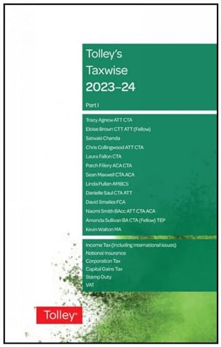 Beispielbild fr Tolley's Taxwise I 2023-24 zum Verkauf von AHA-BUCH GmbH