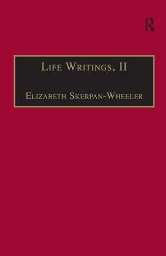 Beispielbild fr Life Writings II zum Verkauf von Blackwell's