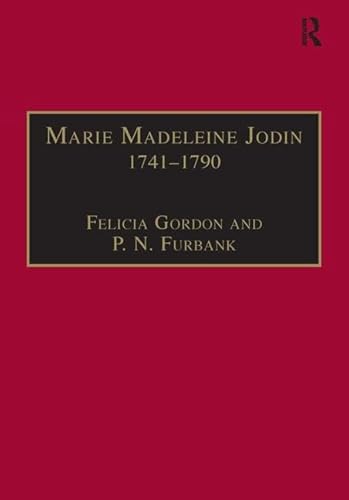 Beispielbild fr Marie Madeleine Jodin 17411790: Actress, Philosophe and Feminist: Actress, Philosopher and Feminist (Women and Gender in the Early Modern World) zum Verkauf von Chiron Media