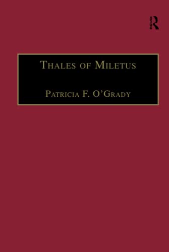 Stock image for Thales of Miletus: The Beginnings of Western Science and Philosophy (Western Philosophy) for sale by Chiron Media