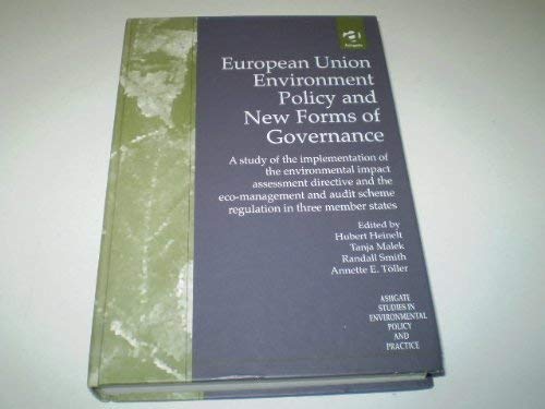 Stock image for European Union Environment Policy and New Forms of Governance for sale by Anybook.com