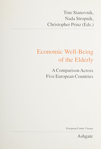 Imagen de archivo de Economic Well-Being of the Elderly: A Comparison Across Five European Countries (Public Policy and Social Welfare, Band 25) a la venta por medimops