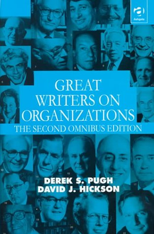Imagen de archivo de Great Writers on Organizations a la venta por HPB-Red