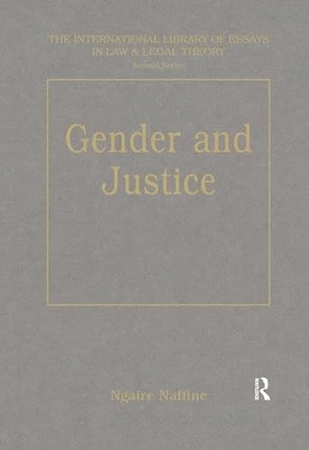 Imagen de archivo de The International Library of Essays in Law and Legal Theory: Gender and Justice a la venta por Anybook.com