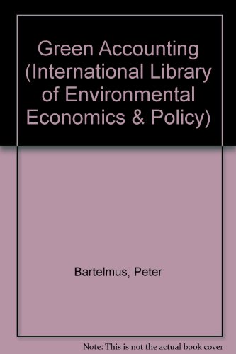 9780754622321: Green Accounting (International Library of Environmental Economics and Policy)
