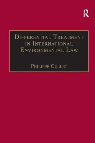 Beispielbild fr Differential Treatment in International Environmental Law and Its Contribution to the Evolution of International Law zum Verkauf von Blackwell's