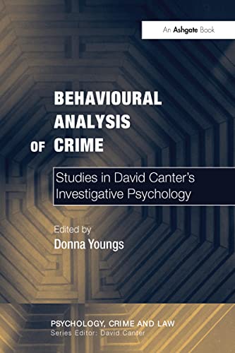 9780754626282: Behavioural Analysis of Crime (Psychology, Crime and Law)