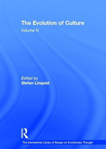 Imagen de archivo de The Evolution of Culture: Volume IV (The International Library of Essays on Evolutionary Thought) a la venta por Chiron Media