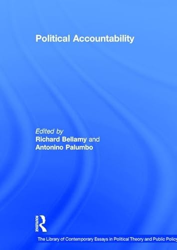 Political Accountability (The Library of Contemporary Essays in Political Theory and Public Policy) (9780754628064) by Palumbo, Antonino