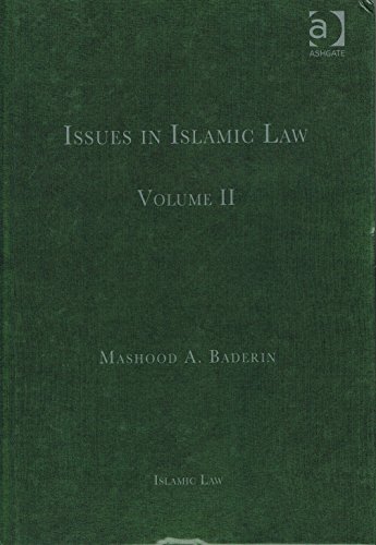 Imagen de archivo de Issues in Islamic Law: Volume II: 2 a la venta por Chiron Media