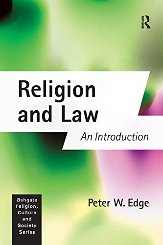 Imagen de archivo de Religion and Law: An Introduction (Religion, Culture and Society Series) a la venta por Chiron Media