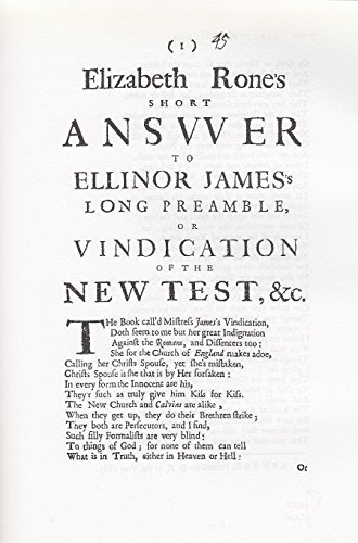 Stock image for MISCELLANAEOUS SHORT POETRY, 1641-1700. THE EARLY MODERN ENGLISHWOMAN: A FACSIMILE LIBRARY. Printed Writings 1641-1700 : Series II, Part Three, Volume 4. for sale by Sainsbury's Books Pty. Ltd.