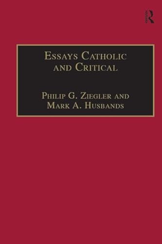 Stock image for Essays Catholic and Critical: By George P. Schner, SJ (Heythrop Studies in Contemporary Philosophy, Religion & Theology) for sale by Chiron Media