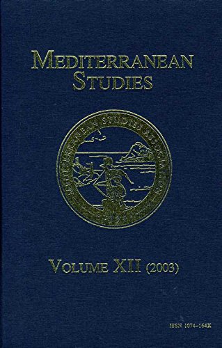 9780754639121: Mediterranean Studies: Vol. 12 (Mediterranean Studies Journal)