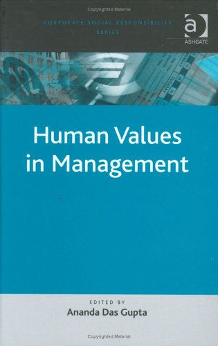 Imagen de archivo de Human Values in Management (Coporate Social Responsilbility) a la venta por WorldofBooks