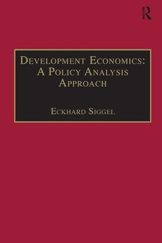 Imagen de archivo de Development Economics: A Policy Analysis Approach (Innovative Finance Textbooks) a la venta por Chiron Media