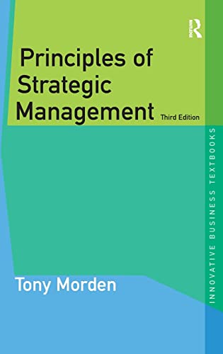 Stock image for Principles of Strategic Management (Innovative Business Textbooks) for sale by Chiron Media